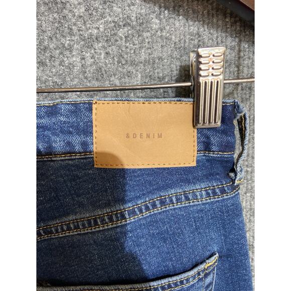 HM Size 10 Women Jeans Vintage Slim High Waist Blue Denim - Picture 3 of 8